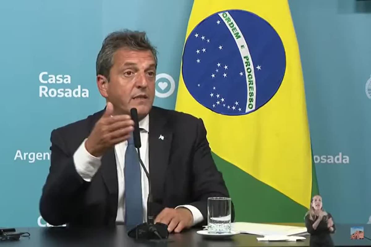 Sergio Massa estará hoy de gira por Brasil y se encontrará con Lula