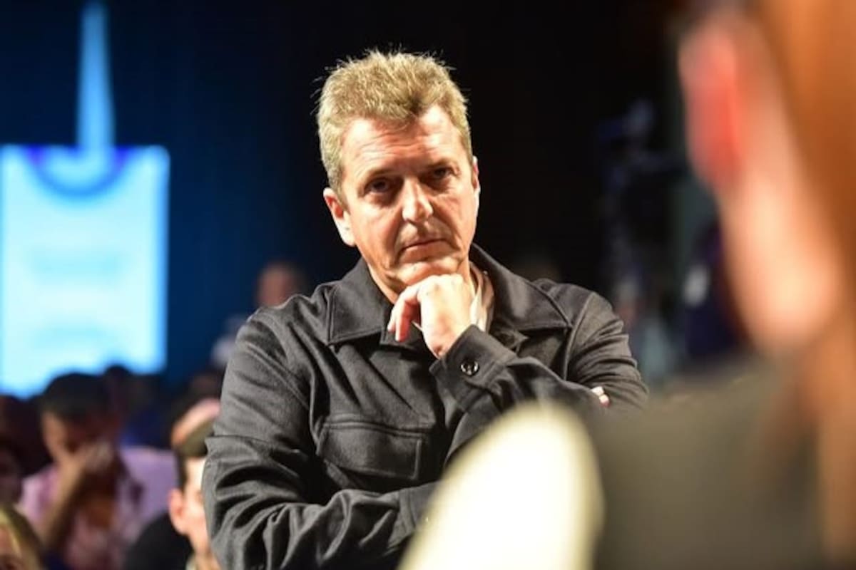 Sergio Massa, exministro de Economía y jefe del Frente Renovador