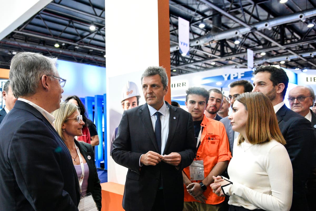 Sergio Massa, Fernanda Ávila, Matías Tombolini y José Ignacio de Mendiguren en la 25° edición de ArminerA