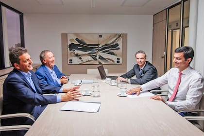 Sergio Massa, Juan Manuel Urtubey, Miguel Angel Pichetto y Juan Schiaretti