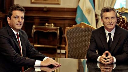 Sergio Massa y Mauricio Macri