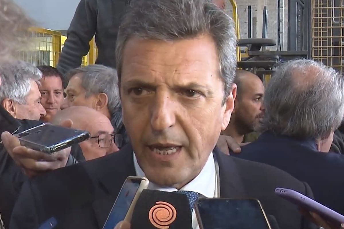 Sergio Massa mantuvo un cruce con un periodista que lo consultó por la suba dólar blue