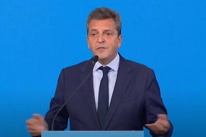 Sergio Massa, ministro de Economía