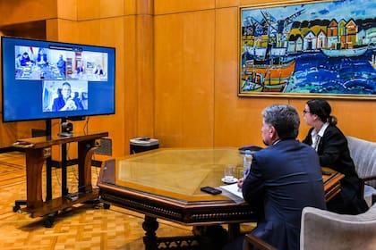 Sergio Massa participó de un zoom con su par de Egipto