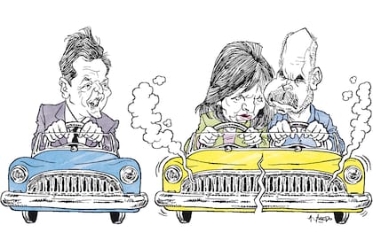 Sergio Massa, Patricia Bullrich y Horacio Rodríguez Larreta