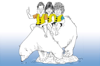 Sergio Massa, Patricia Bullrich y Javier Milei