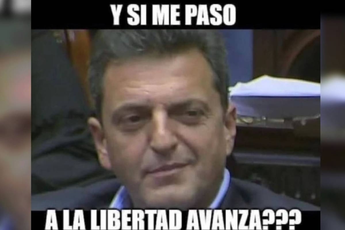 Sergio Massa perdió el balotaje y los memes comenzaron a surgir en las redes