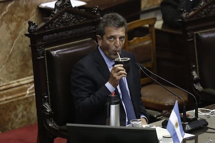 Sergio Massa, presidente de la Cámara de Diputados