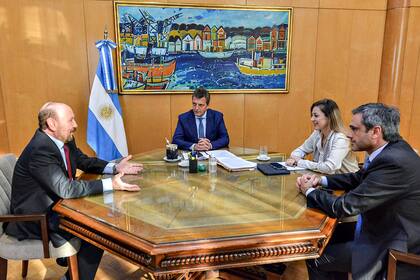 Sergio Massa recibió este jueves a Gildo Insfrán