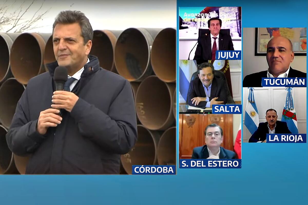 Sergio Massa retomó la campaña en Córdoba, en conexión con gobernadores