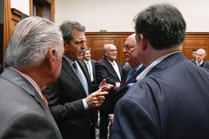 Sergio Massa se reunió con dirigente de la Unión Industrial