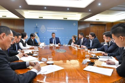 Sergio Massa se reunió con representantes del China Gezhoba Group