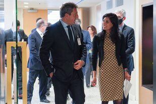 Sergio Massa se reunió esta semana en Washington con Gita Gopinath, Subdirectora Gerente del FMI