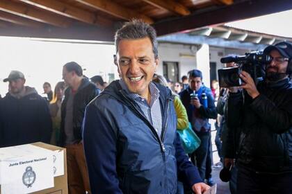 Sergio Massa votó en Tigre
