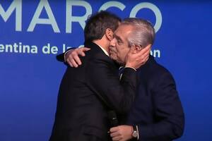 Sergio Massa y Alberto Fernández