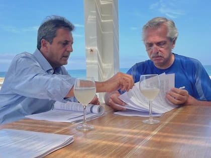 Sergio Massa y Alberto Fernández