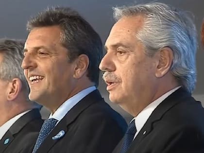 Sergio Massa y Alberto Fernández