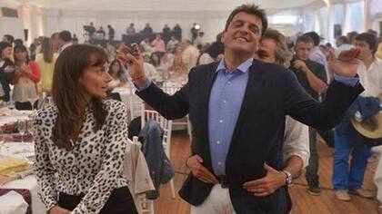 Sergio Massa y Daniel Vila, en una imagen tomada en 2014 en Mendoza
