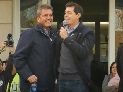 Sergio Massa y Eduardo De Pedro