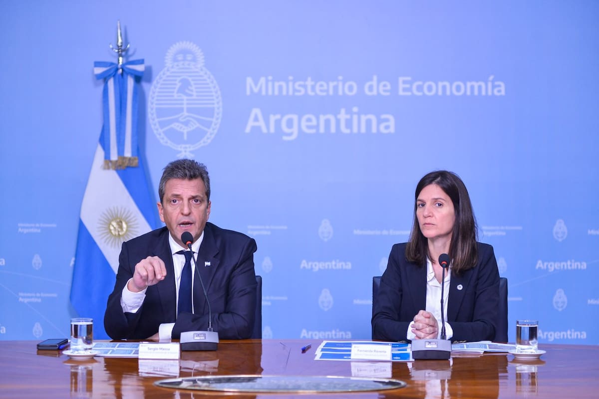 Sergio Massa y Fernanda Raverta