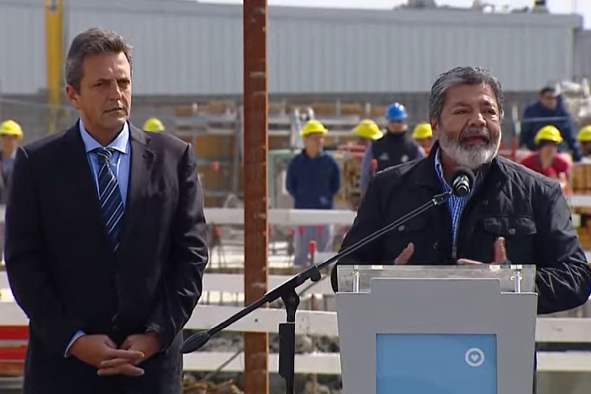 Sergio Massa y Gerardo Martínez