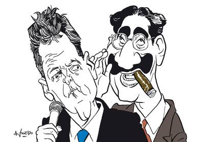 Sergio Massa y Groucho Marx