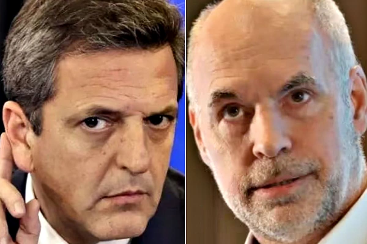 Sergio Massa y Horacio Rodríguez Larreta