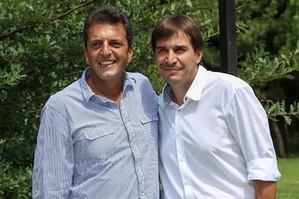 Sergio Massa y Javier Faroni