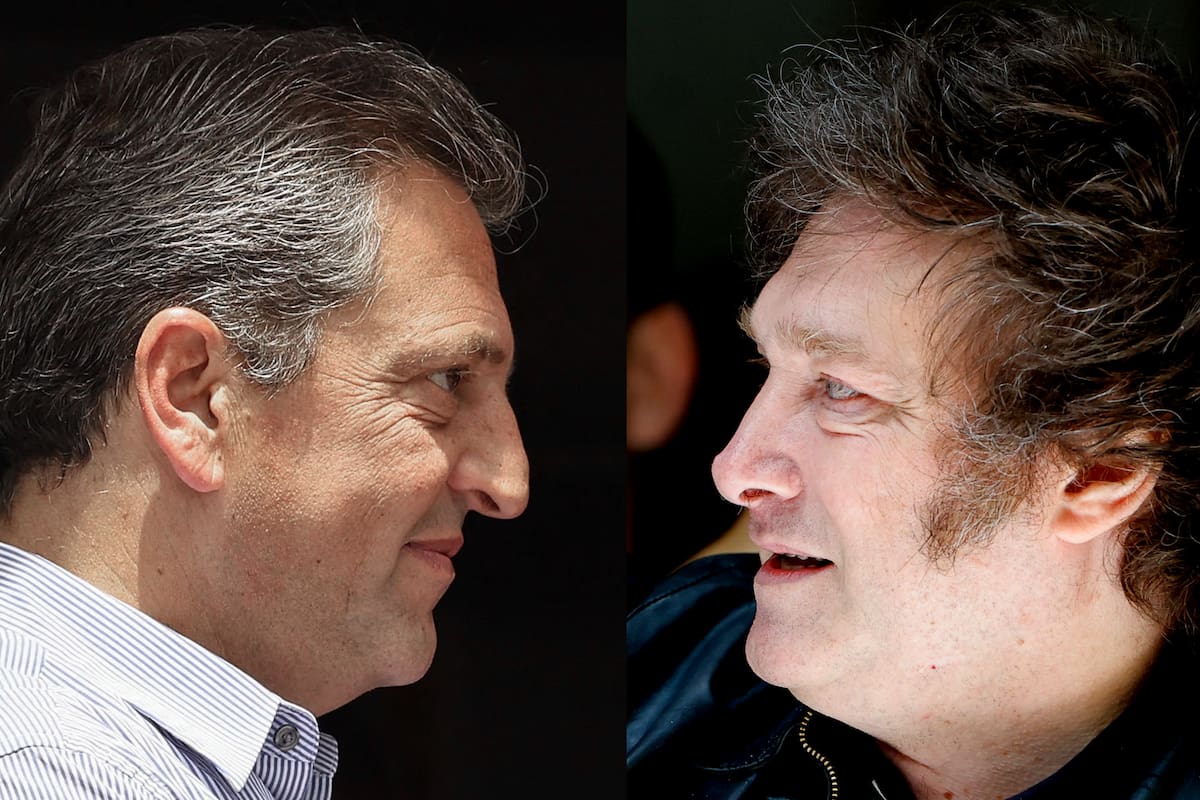 Sergio Massa y Javier Milei, Balotaje 2023, el 19 de noviembre de 2023