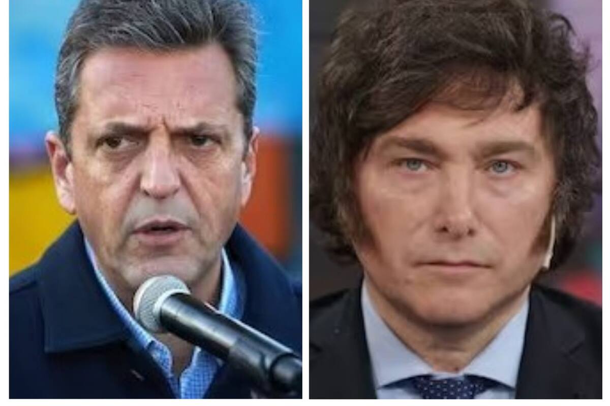 Sergio Massa y Javier Milei se cruzaron en las redes sociales