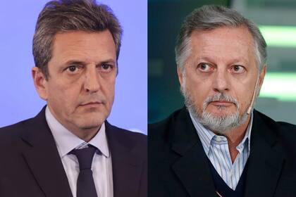 Sergio Massa y Juan José Aranguren, las caras de dos aumentos en las tarifas de luz y gas.