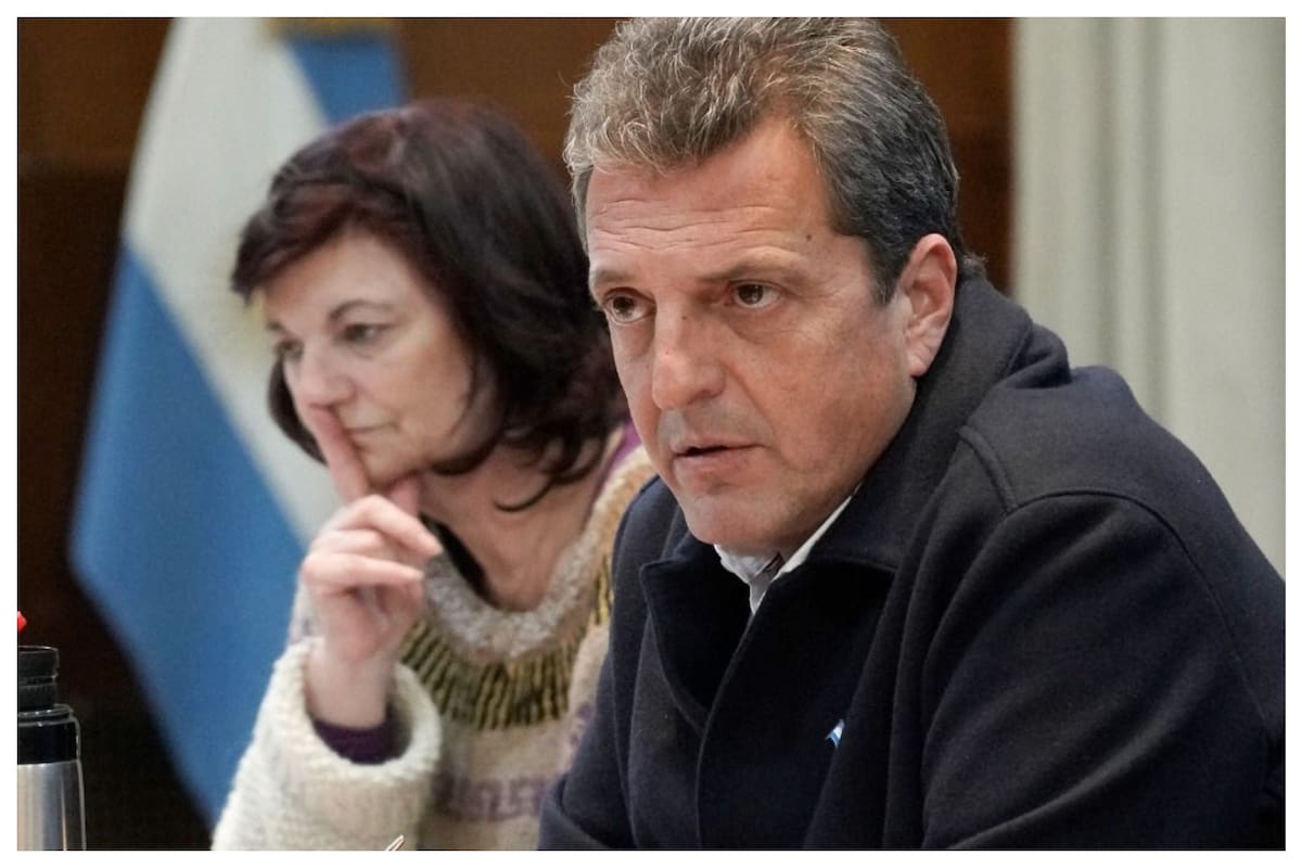 Sergio Massa y Kelly Olmos