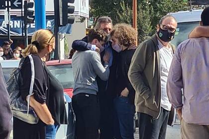 Sergio Massa y los hijos de Mario Meoni