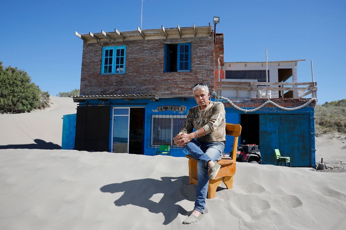 Sergio Méndez, el único habitante de Punta Mejillón