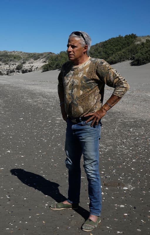 Sergio Méndez, único habitante estable de Punta Mejillón