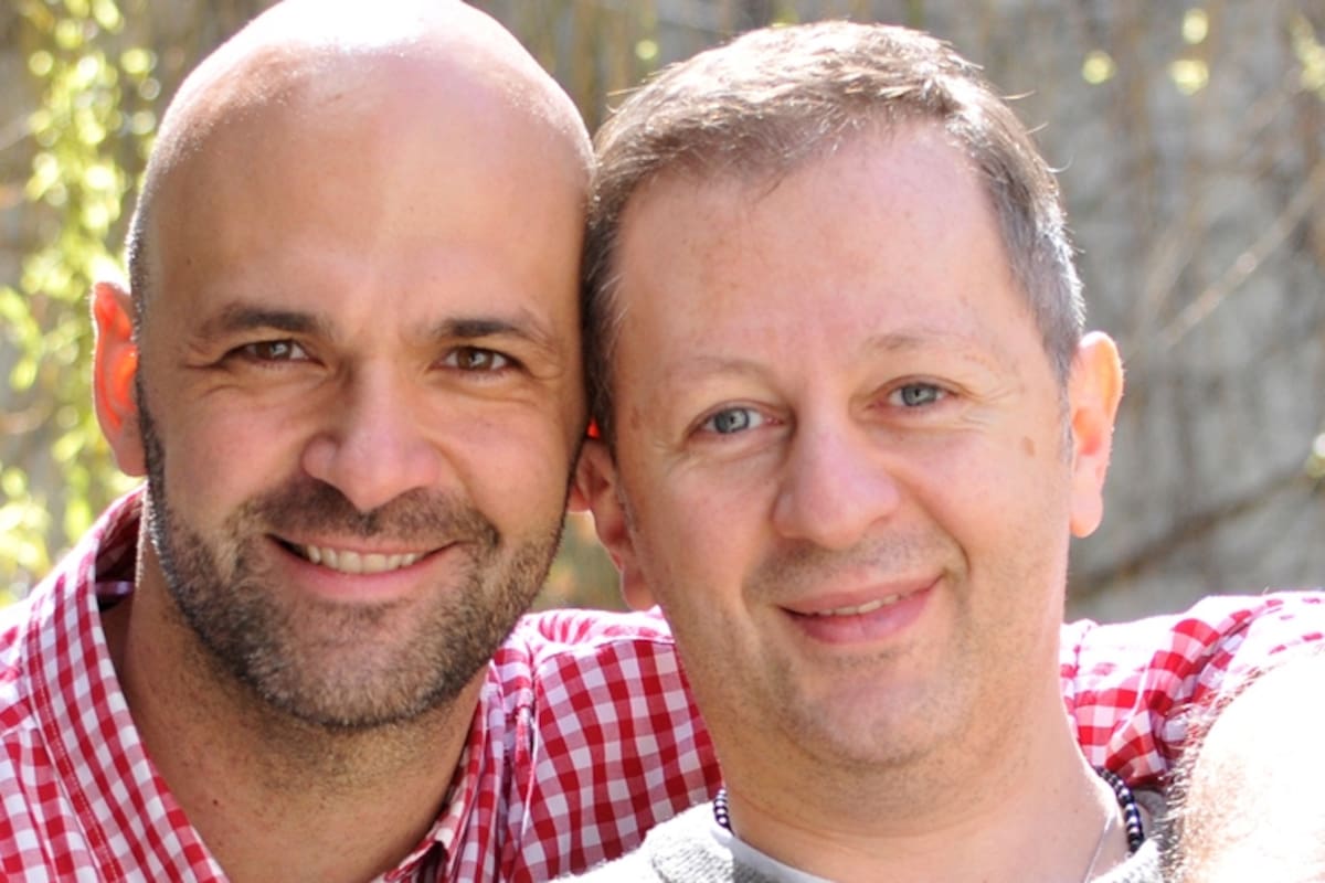 Sergio Paglini, Nicolás Scarpino y una historia de amor que venció miedos y prejuicios