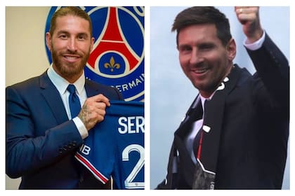 Sergio Ramos le dio la bienvenida a Lionel Messi en Twitter
