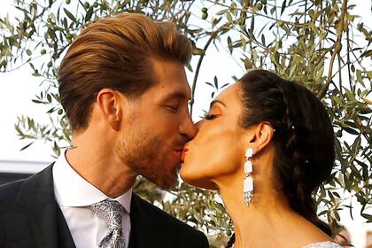 Sergio Ramos y la presentadora de TV Pilar Rubio se casaron tras 7 años de relación