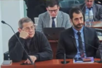 Sergio Schoklender, al momento de la lectura del veredicto