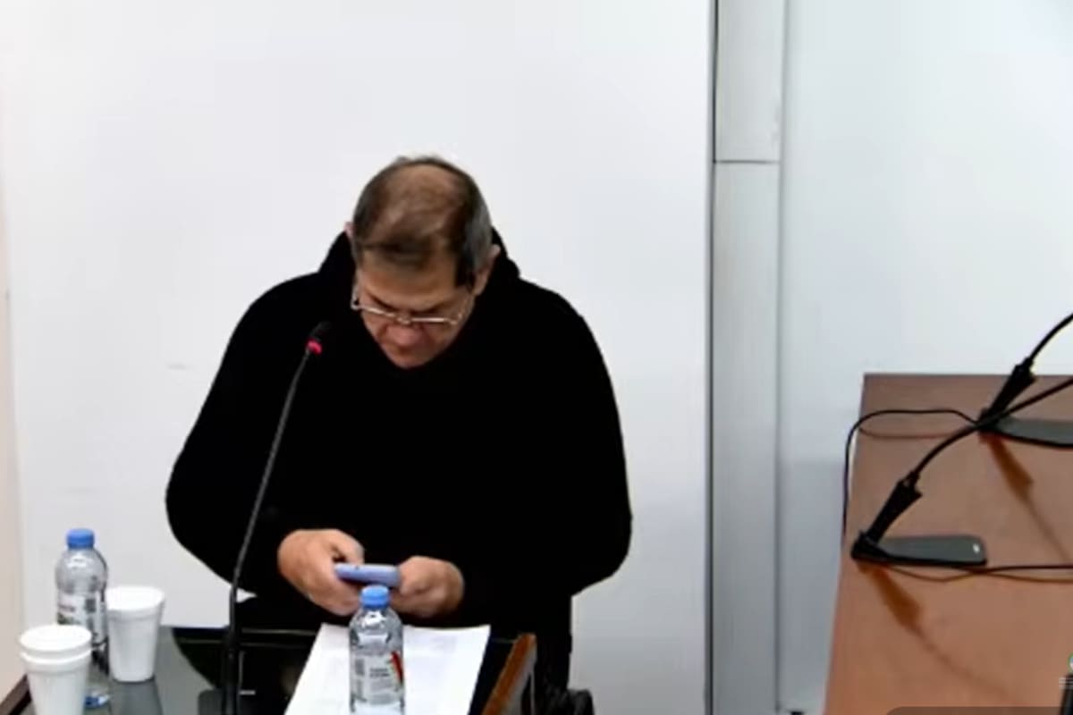 Sergio Schoklender, en el juicio Sueños Compartidos
