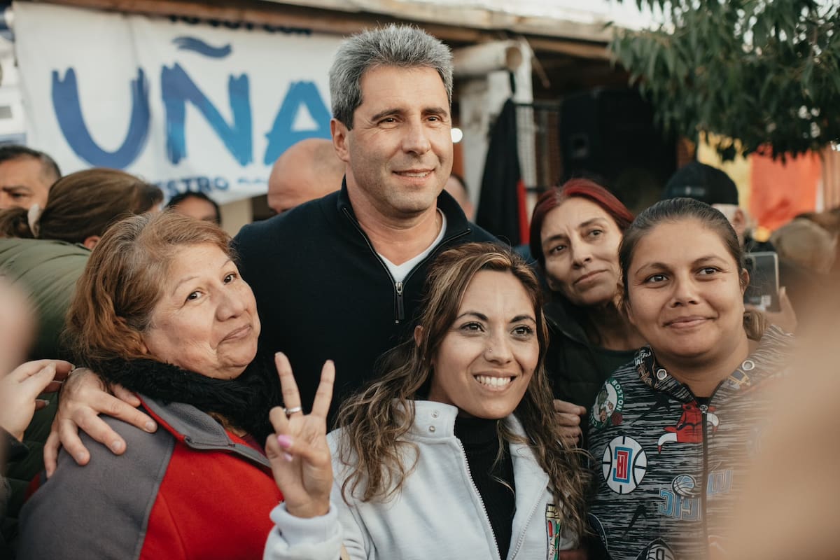 Sergio Uñac al cerrar la campaña del oficialismo, pese a que el candidato a gobernador es su hermano Rubén