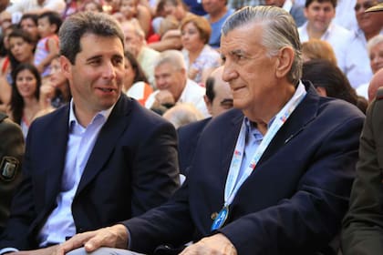Sergio Uñac y José Luis Gioja, en otros tiempos