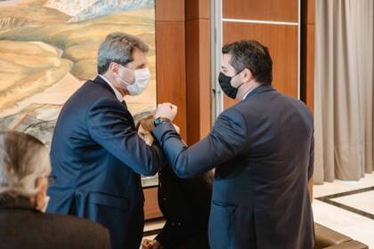 Sergio Uñac y Marcelo Orrego, su rival en elección provincial de 2019