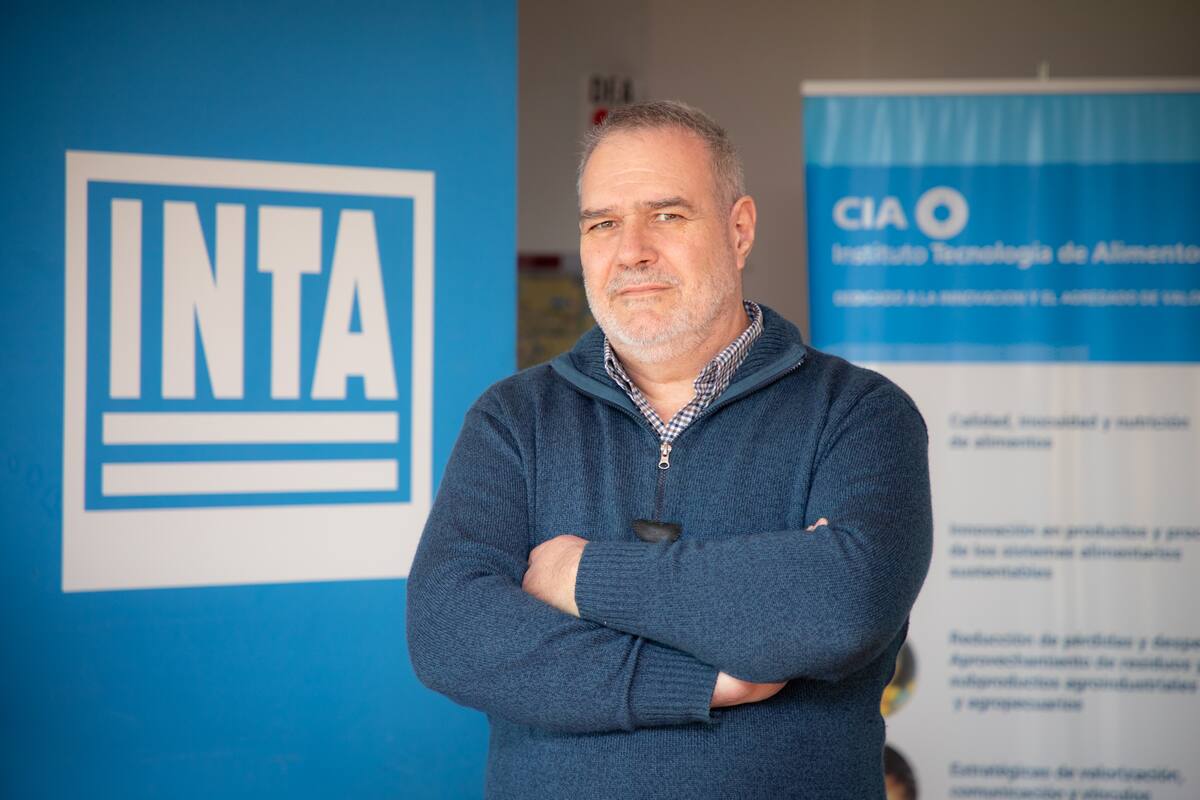 Sergio Vaudagna, director del Instituto Tecnología de Alimentos de INTA