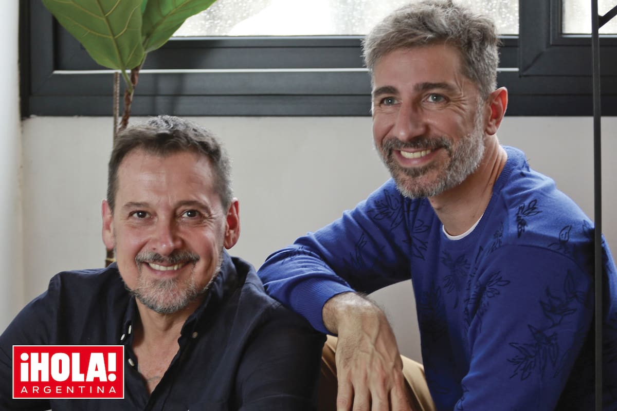 Sergio Verón y Franco Verdoia están juntos desde hace 16 años. En 2020 se casaron y cumplieron el sueño de ser padres mediante la adopción.