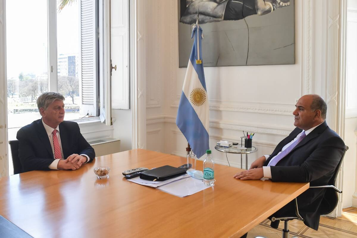 Sergio Ziliotto y Juan Manzur