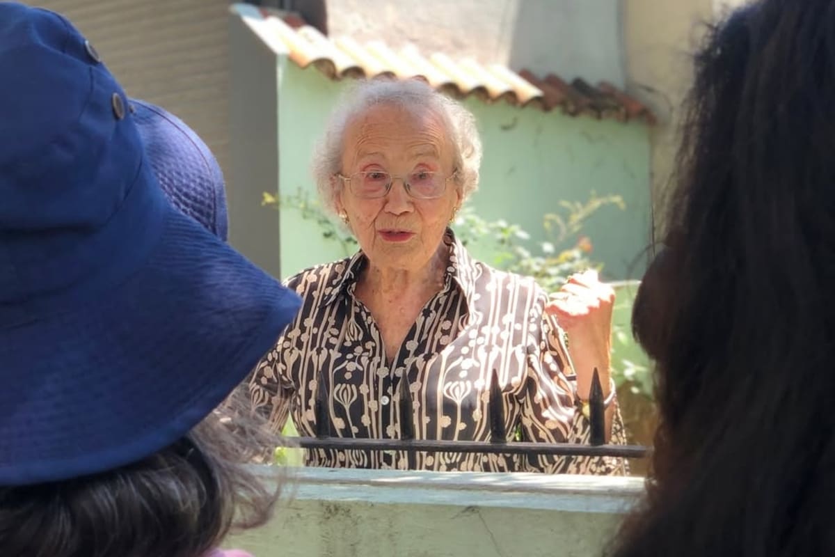 Serrana Auliso, de 96 años