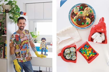 Servilletas (Philippa Deco Boutique). Cookies (Marina Becher).