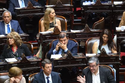 Sesión en Diputados por la suspensión de las PASO. En este momento Tema paredon limitrofe y justicia en Salta por tema narcotrafico. En tratamiento de cuestiones de privilegio