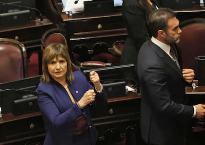 Sesión en el Senado. Se tratará lo dispuesto en el Acta de Labor Parlamentaria del 16 de septiembre. Patricia Bullrich